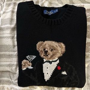 Ralph Lauren Polo Bear sweater size large
